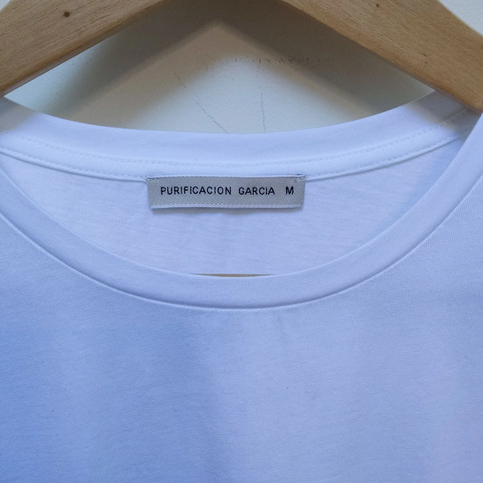 Purificación García Maat M Bedrukt wit T-shirt – photo 4